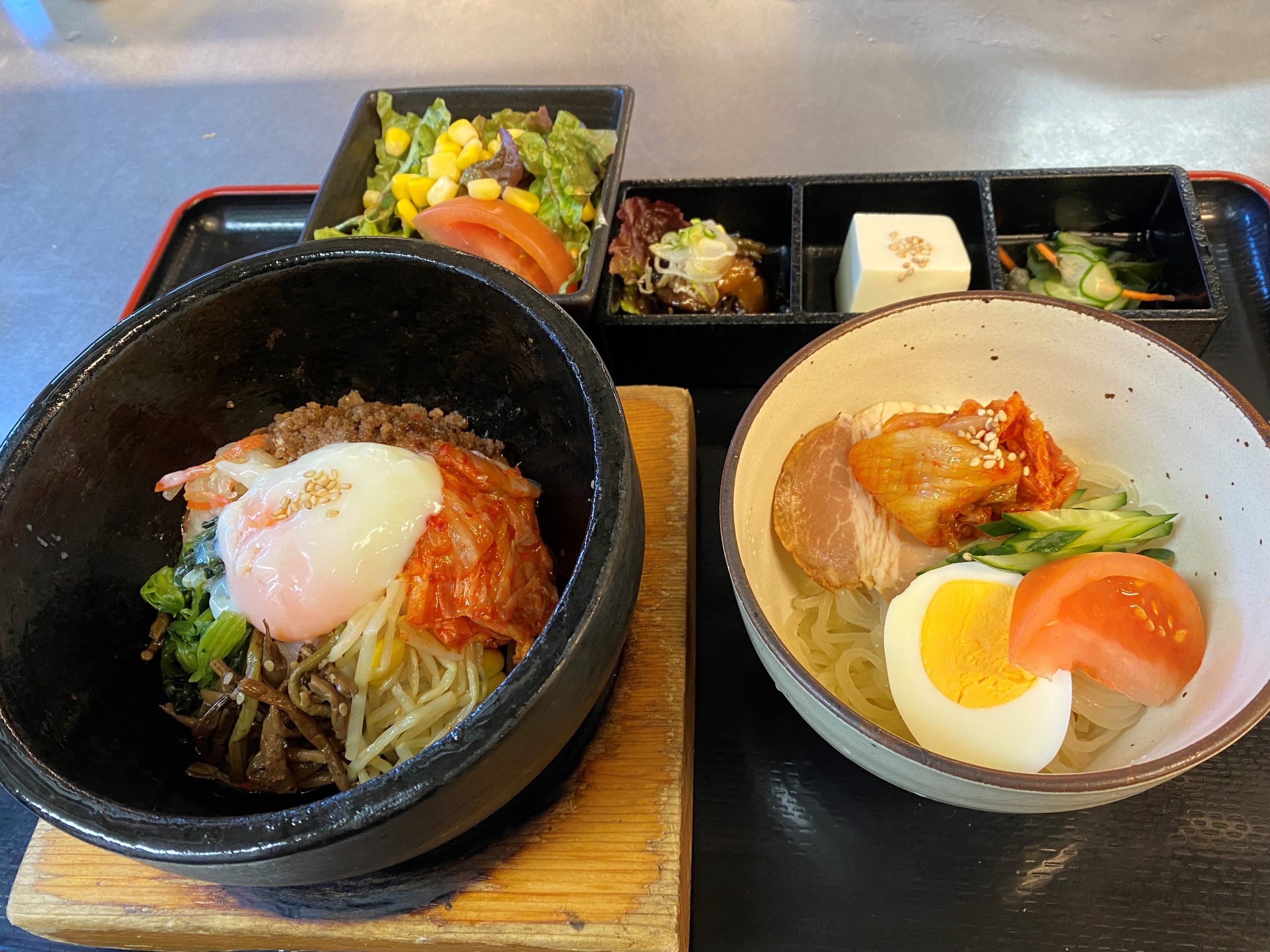 石焼ビビンバ＋韓国冷麺セット